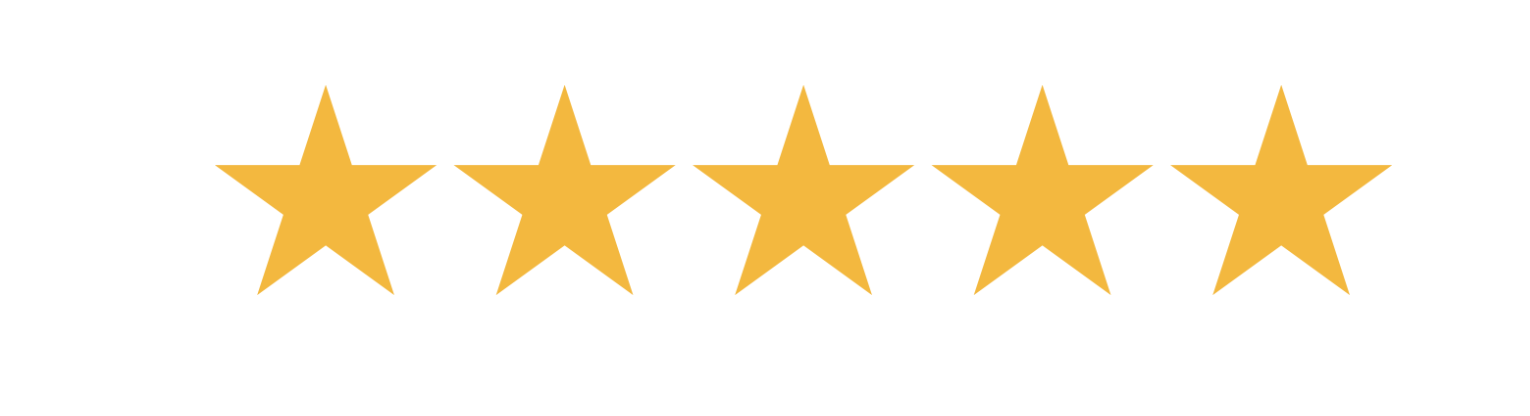 5 gold stars for review